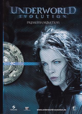 Underworld Evolution Sony Pictures Press Information Booklet Kate Beckinsale