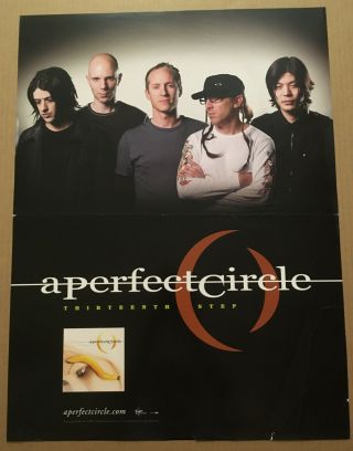 Tool A Perfect Circle Rare 2004 Promo Poster For Thirteen Cd Usa 18x24 Usa