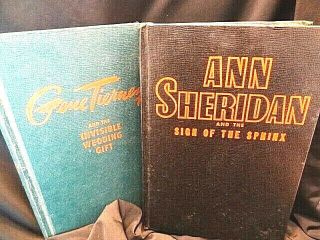 6 Vintage Hardbound Books W/movie Star Cast: Ginger Rogers,  Betty Grable & More