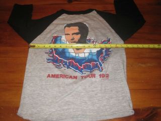 Peter Gabriel Concert American Tour 1982 T Shirt M Rare Vintage OLD STOCK 2