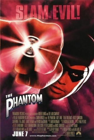 The Phantom Great D/s 27x40 Movie Poster 1996 (th10)