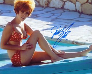 Jill St John Actress Diamonds Are Forever Batman Signed 8x10 Photo With