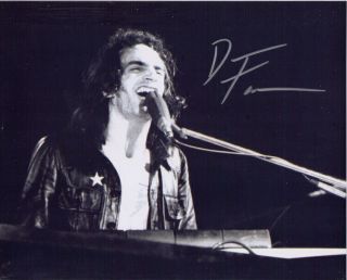 Donald Fagen Steely Dan Signed 8x10 Photo With