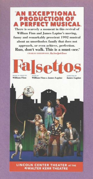 Falsettos Starring Andrew Rannell With Brandon Uranowitz And Stephanie J.  Block
