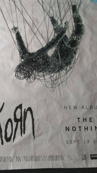 Korn " The Nothing " Wheat Paste Promotional Poster