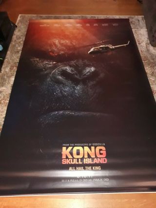 Kong Skull Island 5 Ft X 8 Ft Vinyl Movie Banner