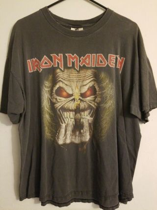 Vintage Iron Maiden " Up The Irons " Tshirt