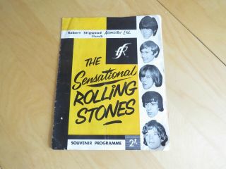 The Sensational Rolling Stones - Souvenir Programme - 1964