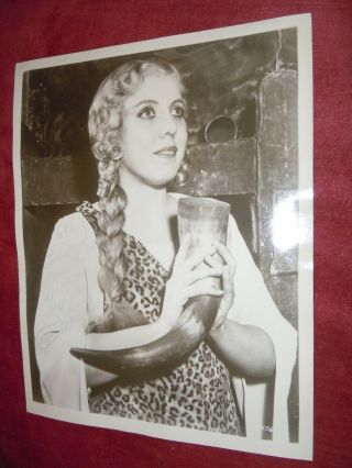 Rose Bampton As Sieglinde - American Operatic Soprano - Signed Photo - The Met