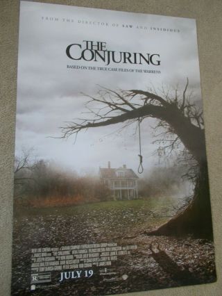 The Conjuring 2013 Double Sided Rolled Movie Poster
