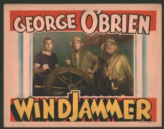 Wind Jammer Lobby Card (verygood) Movie Poster Art 1937 George O 