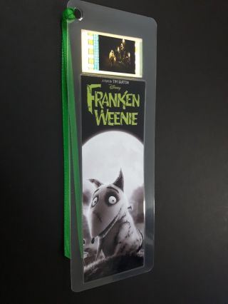 Frankenweenie Movie Film Cell Bookmark - Complements Movie Dvd Poster