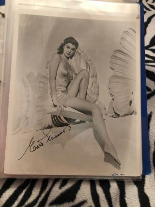 Esther Williams Signed Photo