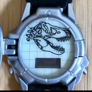VTG Jurassic Park Lost World T - Rex Digital Wrist Watch Burger King ' 97 Promo 4