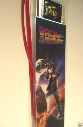 Back To The Future Fox Rare Movie Film Cell Bookmark