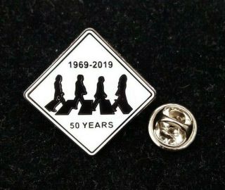 The Beatles Abbey Road Album 50th Anniversary Pin Uk Exclusive
