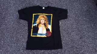 Vtg 1990 Whitesnake Europe Tour Concert T Shirt Sz L 90s