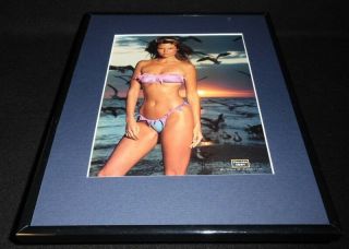 Christie Brinkley 1981 Bikini Florida Framed 11x14 Photo Display