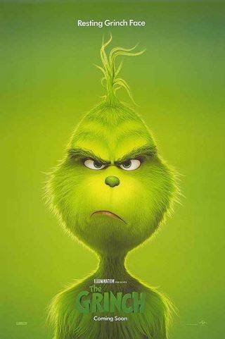 The Grinch 2018: 27x40 Double - Sided Movie Theatre Poster