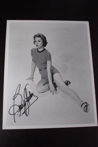 Beverly Garland Hand Signed B&w 8x10 Photo American Film And Television Actress