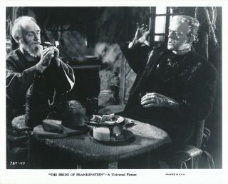 Boris Karloff The Monster 1935 The Bride Of Frankenstein Universal Horror Photo