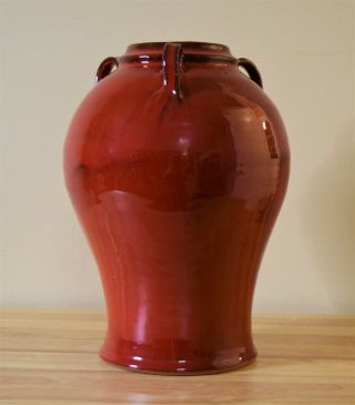 Owens Pottery Vase 9.  25 "