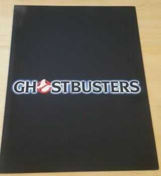 1984 Souvenir Preview Program For The Movie " Ghostbusters "