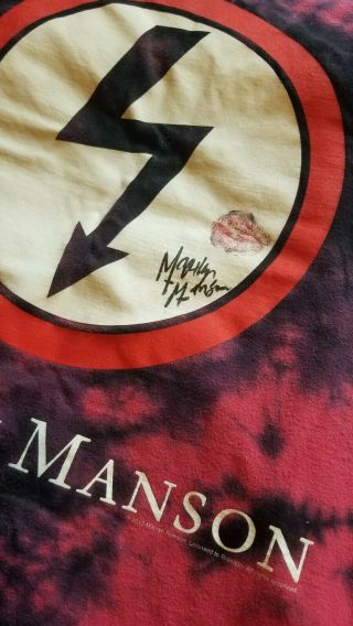 Autographed Marilyn Manson Shirt