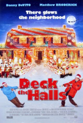Deck The Halls Movie Poster 27x40 Danny Devito,  Double - Sided Regular 27