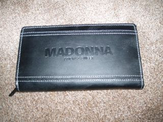 Madonna - Sticky & Sweet Tour Vip Travel Wallet Passport Holder Pen Rare