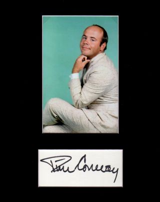 Tim Conway Matted Autograph & Photo The Carol Burnett Show McHale ' s Navy 2
