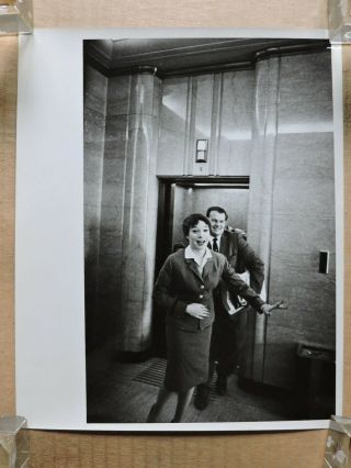 Shirley Maclaine By The Elevator Candid Photo 1960 The Apartment