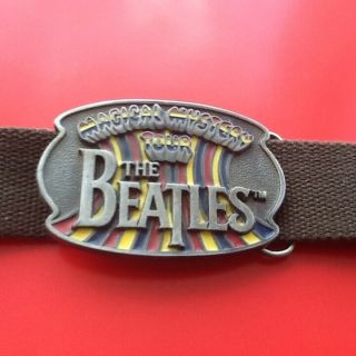 Beatles Magical Mystery Tour Belt Buckle Limited Edition No 302