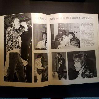The Who At Shawnee Mission South - 1968 High School Yearbook With Concert Photos