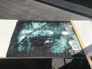 Vintage Cradle Of Filth Textile Poster Flag Large Flag Made In Italy Rare