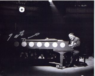 Fats Domino Blueberry Hill Piano Rock Legend Signed 8x10 Photo With