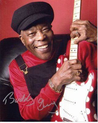 Buddy Guy Blues Legend Signed 8x10 Photo With