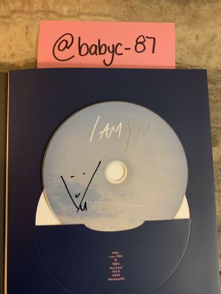 Changbin Signed I Am You Stray Kids Album Kpop Autographed