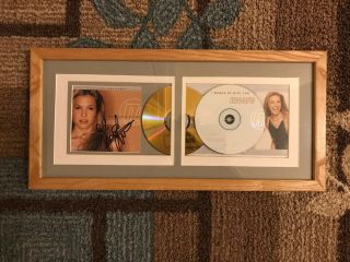 Autographed Photo Cd Cover,  Mandy Moore,  American Singer - Songwriter And Actress