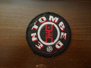 Entombed To Ride Shoot Straight And Speak The Truth Official Vintage Woven Patch