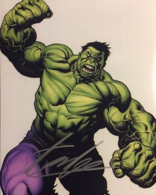 Stan Lee Signed Autographed 8x10 Hulk Photo,