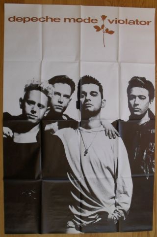 Depeche Mode Violator Uk Poster 