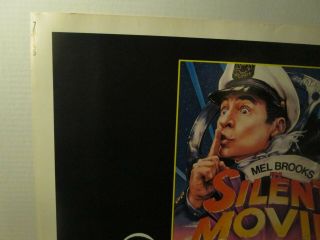 ' SILENT MOVIE ' 22x28 Movie Poster ½ Sheet 1976 Mel Brooks Marty Feldman 3
