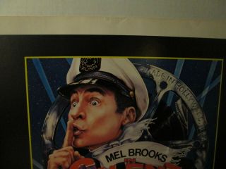 ' SILENT MOVIE ' 22x28 Movie Poster ½ Sheet 1976 Mel Brooks Marty Feldman 4