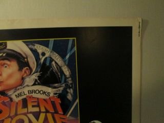 ' SILENT MOVIE ' 22x28 Movie Poster ½ Sheet 1976 Mel Brooks Marty Feldman 5