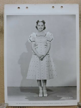 Eleanore Whitney Orig Dw Key Set Fashion Portrait Photo 1937 Turn Off The Moon 5