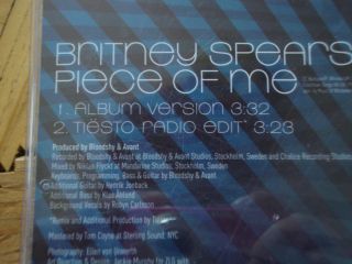 Britney Spears Piece of me Cd Single German Rare Baby One More Time Funko Pop 3