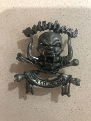Motorhead Rare Badge/pin.  “march Or Die”