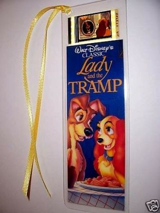 Lady And The Tramp Movie Memorabilia Film Cell Bookmark