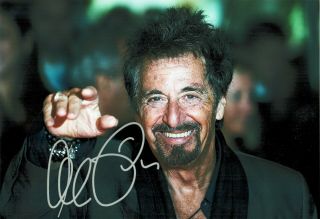 Autographed Al Pacino Signed Photo 8 X 12 (21x30cm)